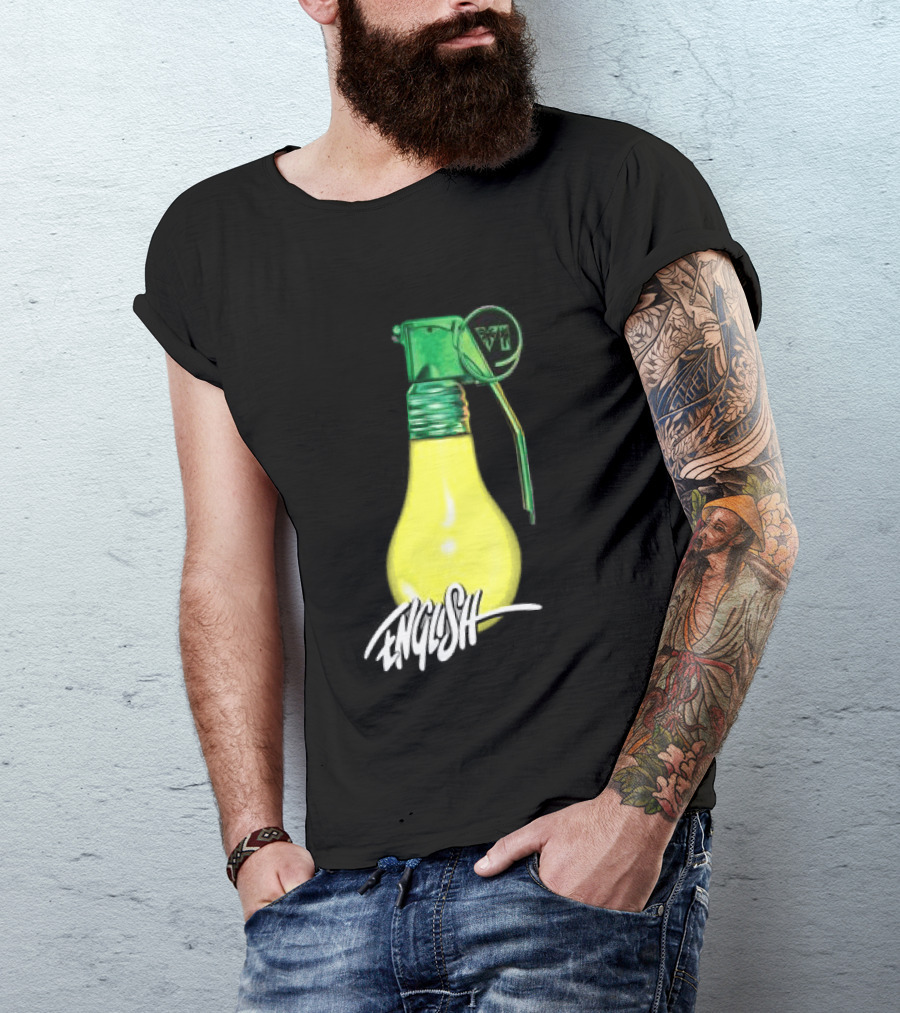 Wynwood Walls Store Ron English Light Bulb Grenade T-Shirt