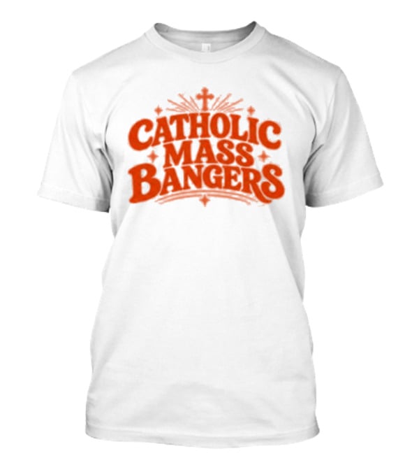 Catholic Mass Bangers Tracklist Iconic Worship Collection T-Shirt