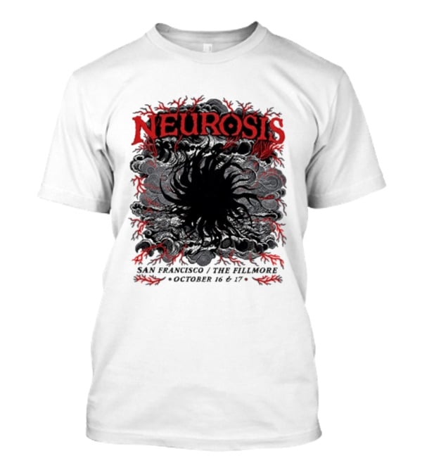 Neurosis The Fillmore San Francisco October 16 17 Event T-Shirt