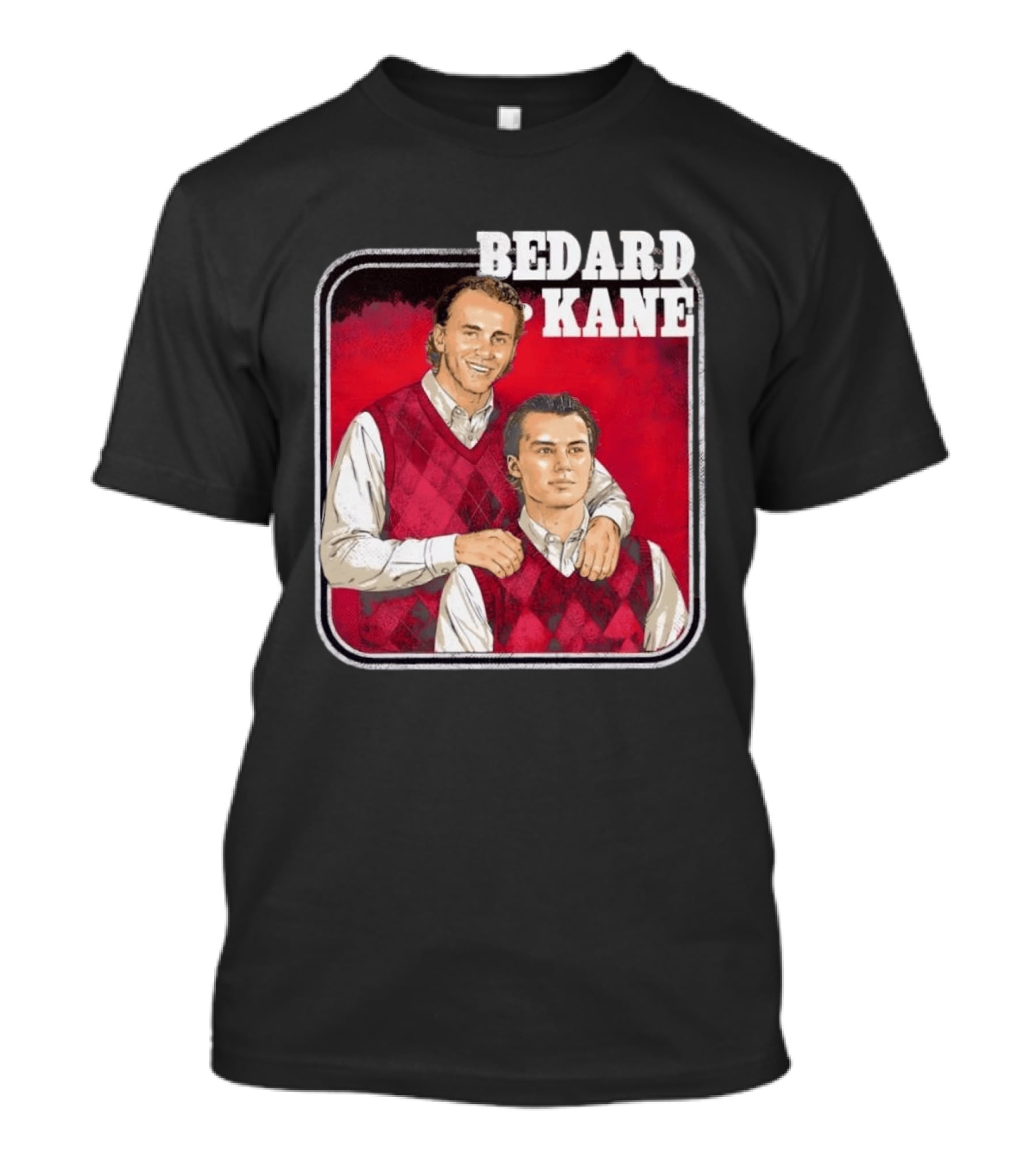 Connor Bedard Patrick Kane Chicago Step Brothers Hockey T-Shirt