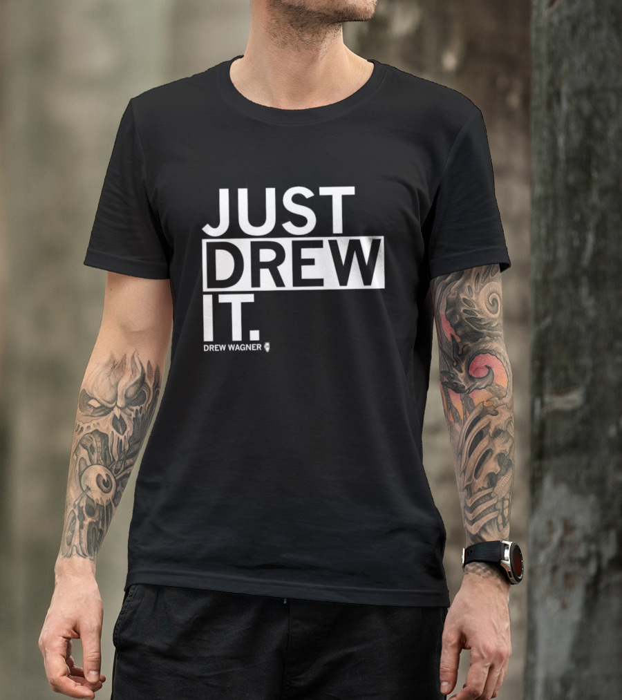 Just Drew It Drew Wagner Illinois T-Shirt