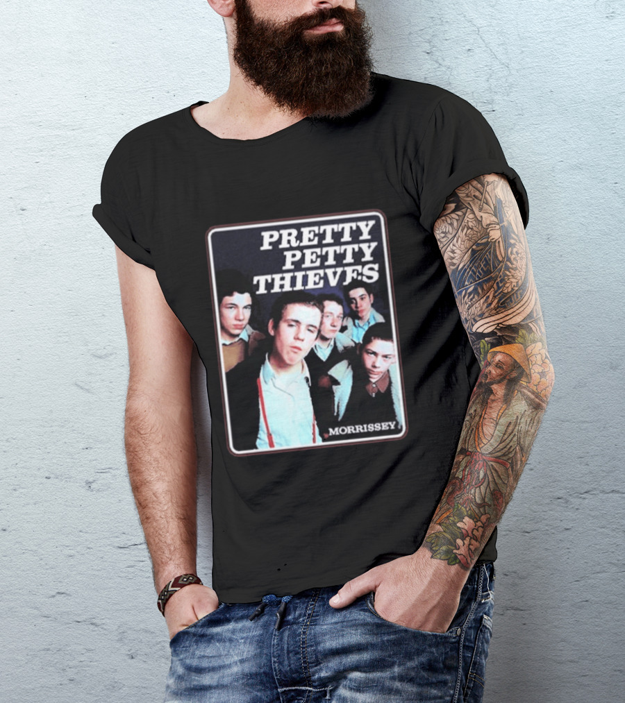 Pretty Petty Thieves Morrissey Band Photography T-Shirt