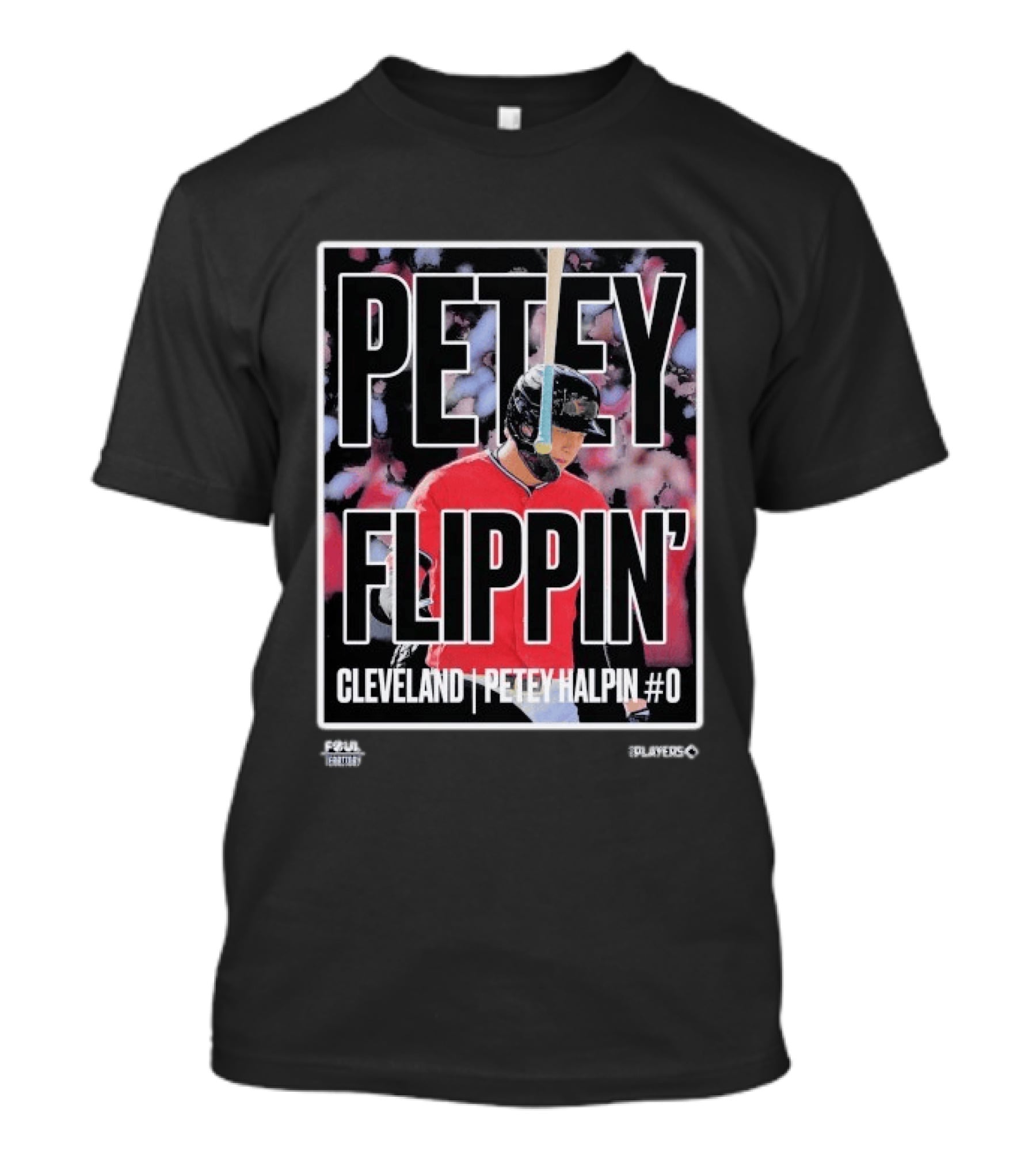 Petey Flippin' Cleveland Petey Halpin #0 T-Shirt