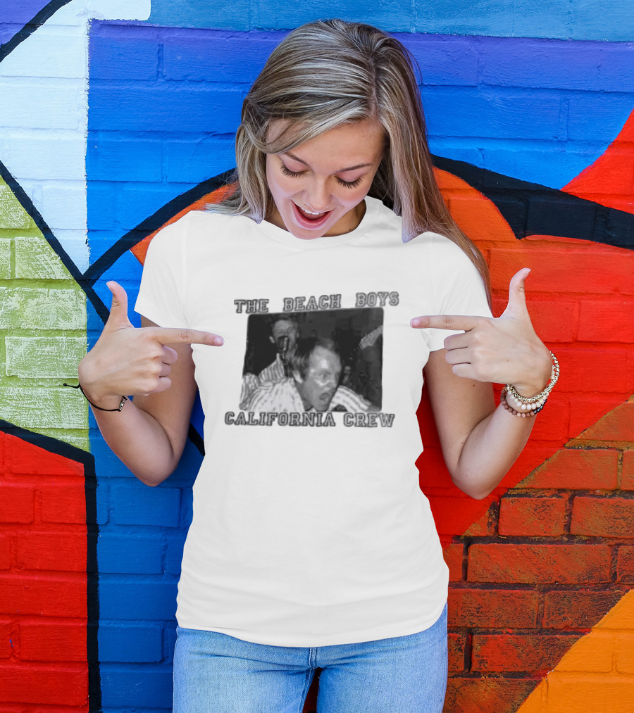 The Beach Boys California Crew Vintage Concert Photo T-Shirt