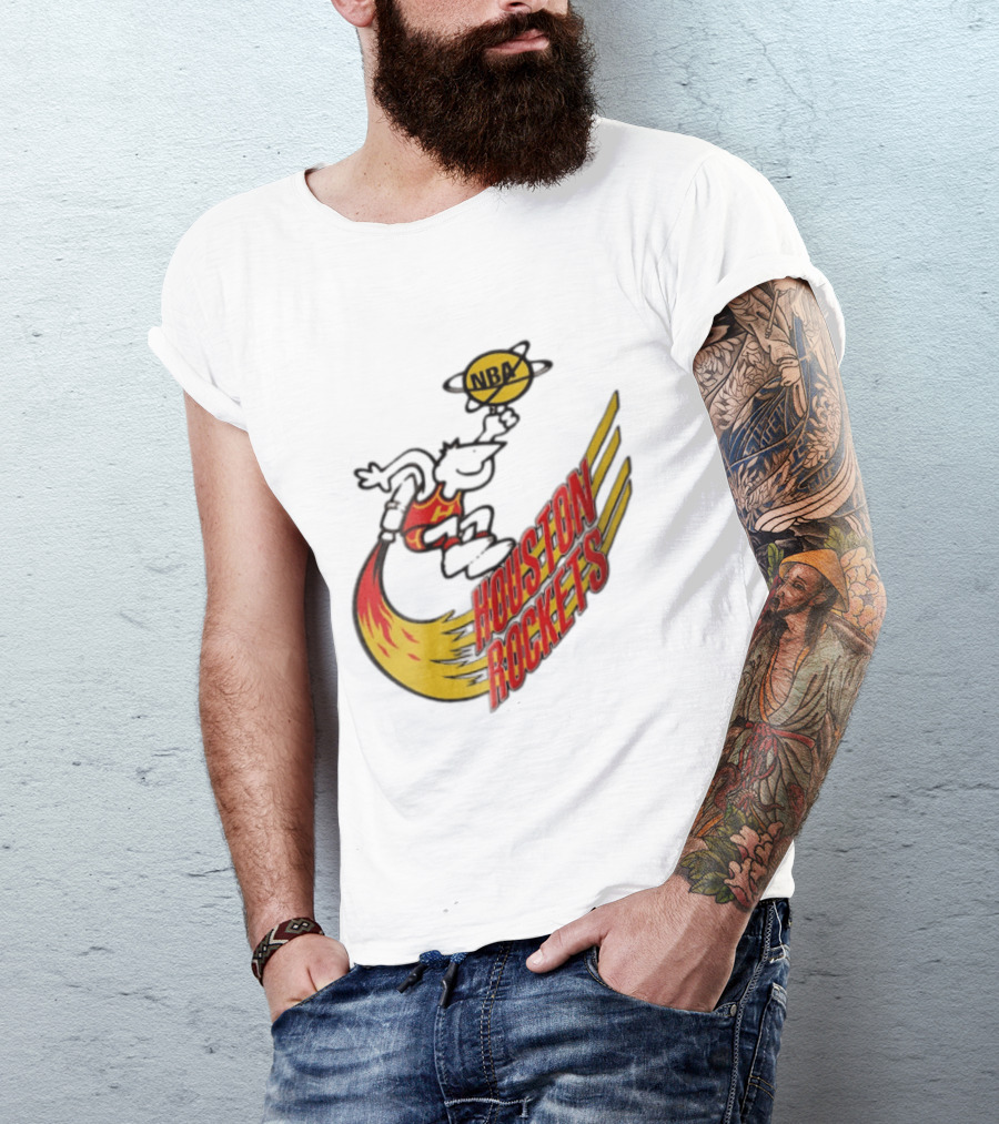 Houston Rockets NBA Turbo Basketball T-Shirt