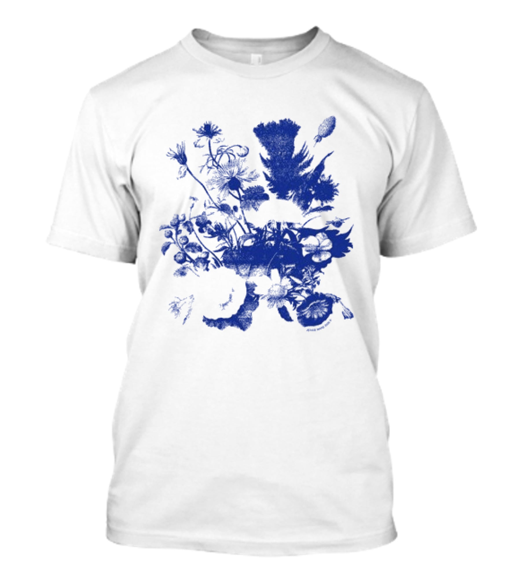 Jessie Ware Superbloom Longsleeve Blue Floral T-Shirt