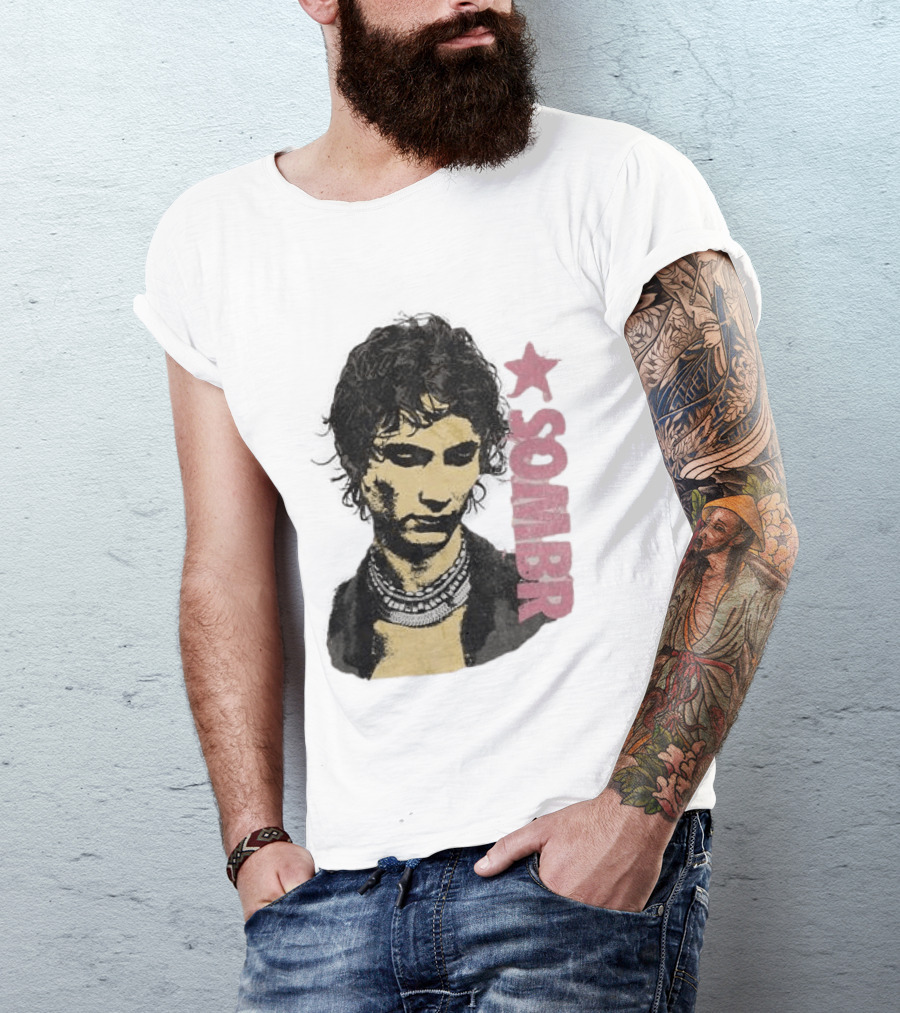 Sombr Store 2026 You Are The Reason Dateback Tour Star T-Shirt