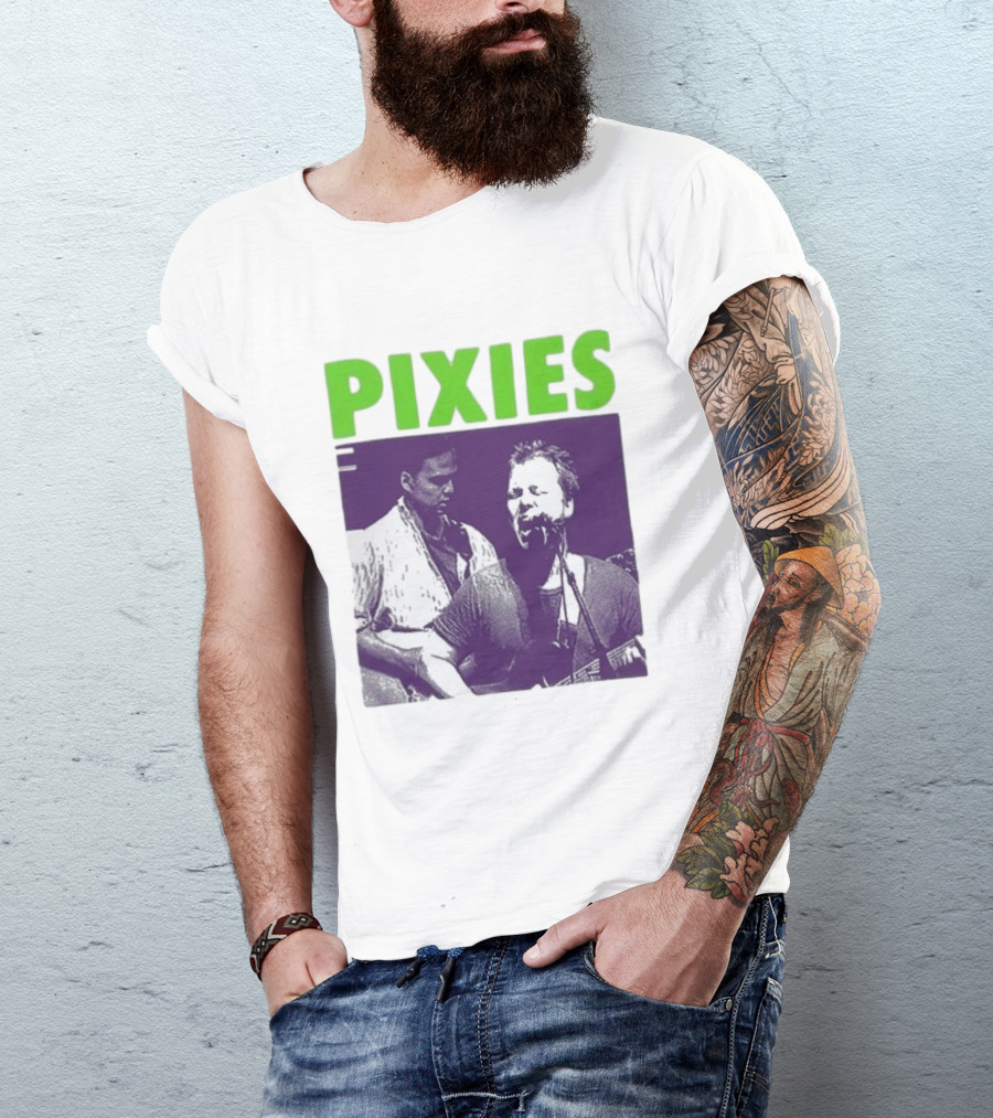 Pixies Band Performance Francis Santiago T-Shirt
