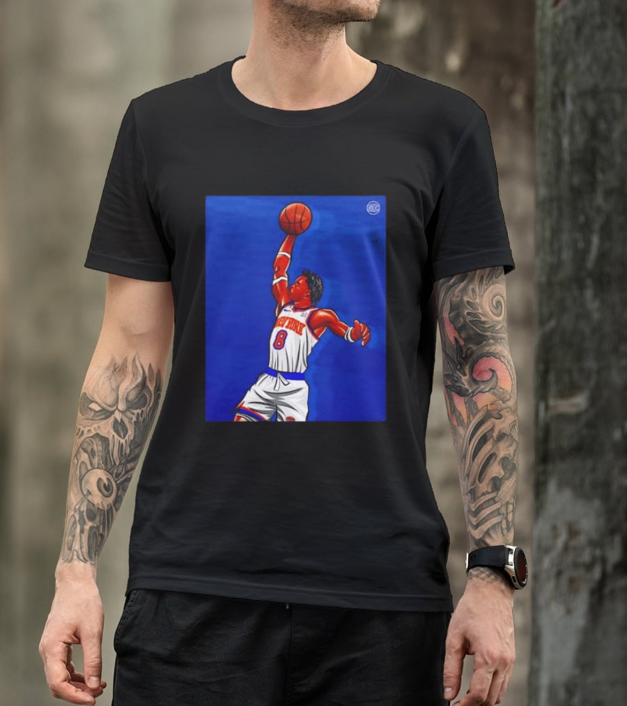 OG Anunoby New York Knicks Dunk Action Moment 8 Jersey T-Shirt