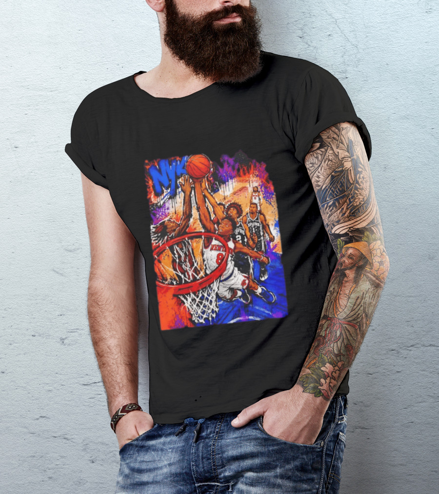 OG Anunoby New York Knicks NYK Basketball Art NBA T-Shirt