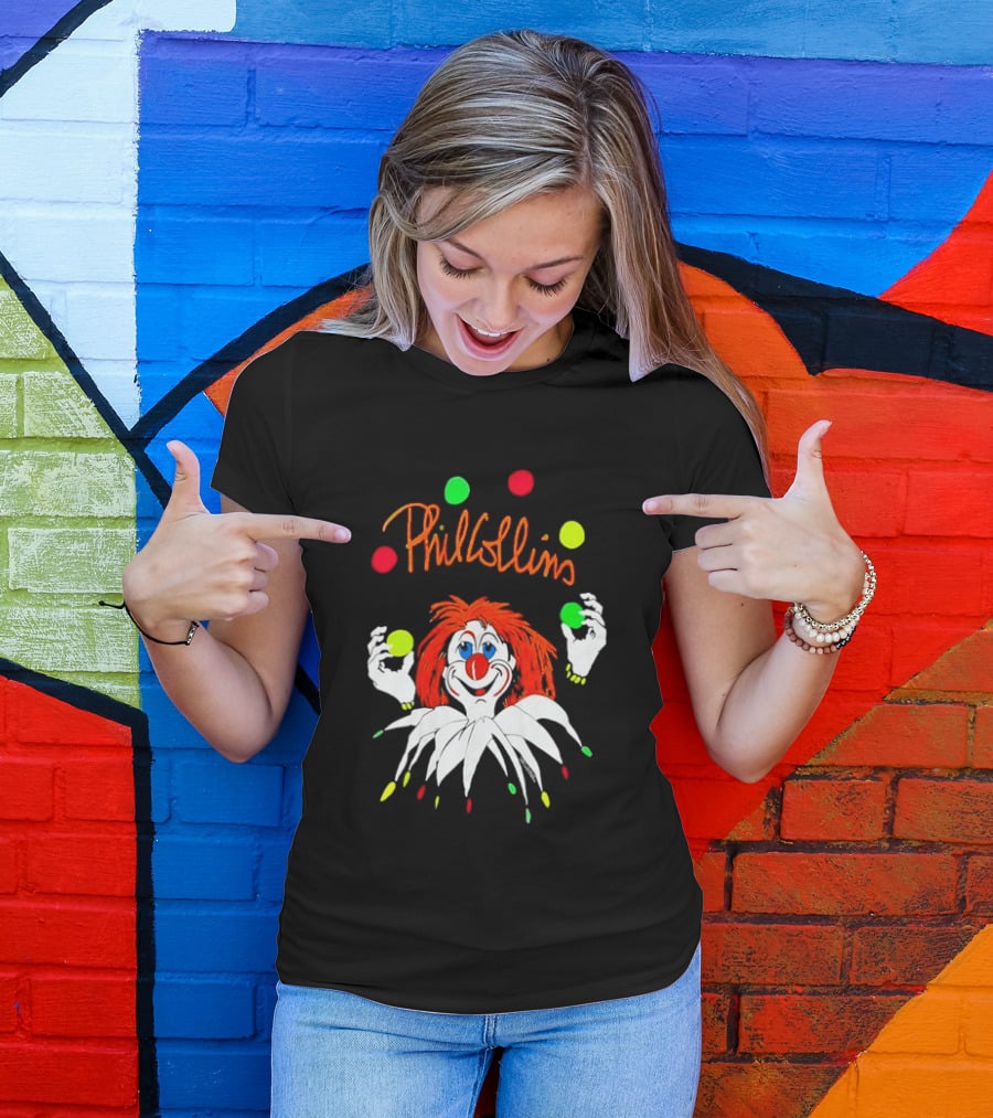 Phil Collins But Seriously Juggling Clown T-Shirt