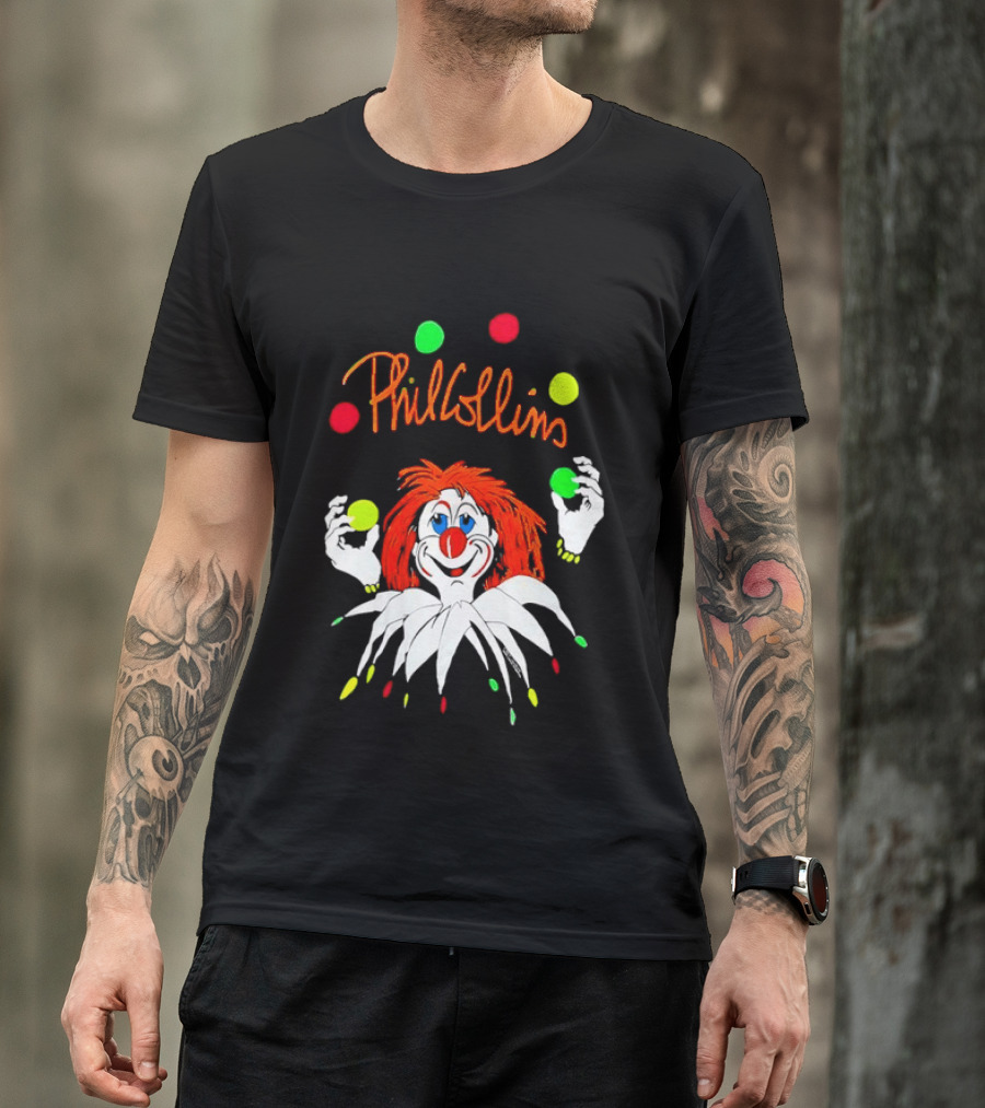 Phil Collins But Seriously Juggling Clown T-Shirt