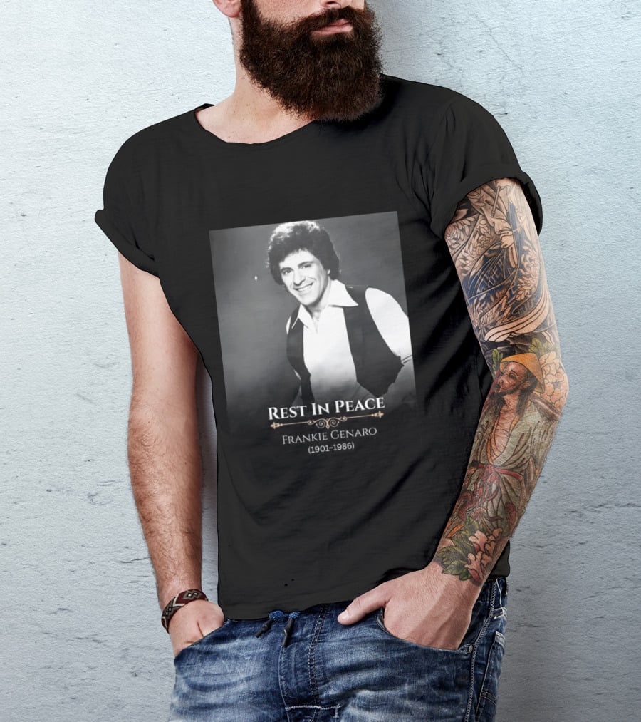 Rest In Peace Frankie Genaro 1901 1986 T-Shirt