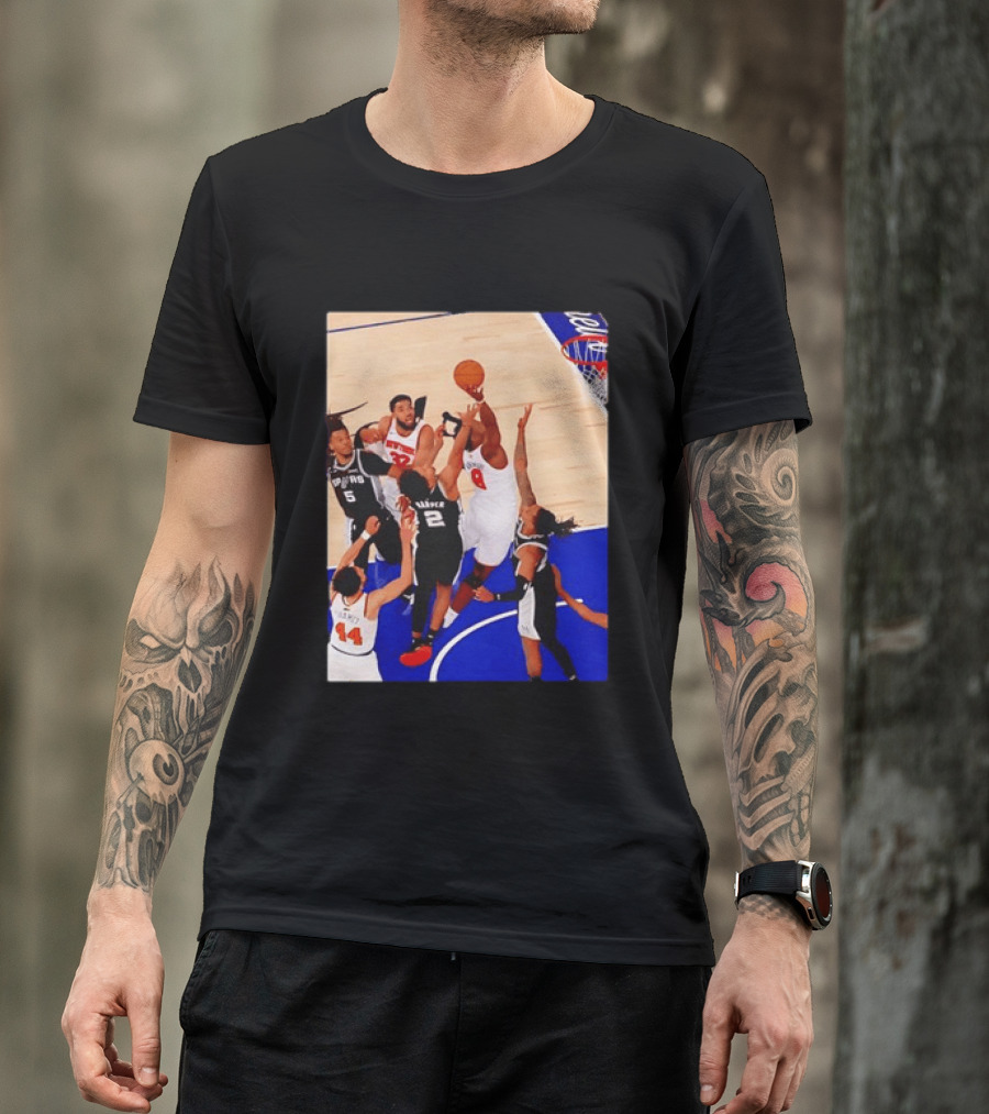 The Putback With OG Knicks Dunking Against Spurs T-Shirt