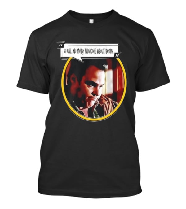 Tony Soprano The Sopranos No More Thinking About Bears HBO Television T-Shirt