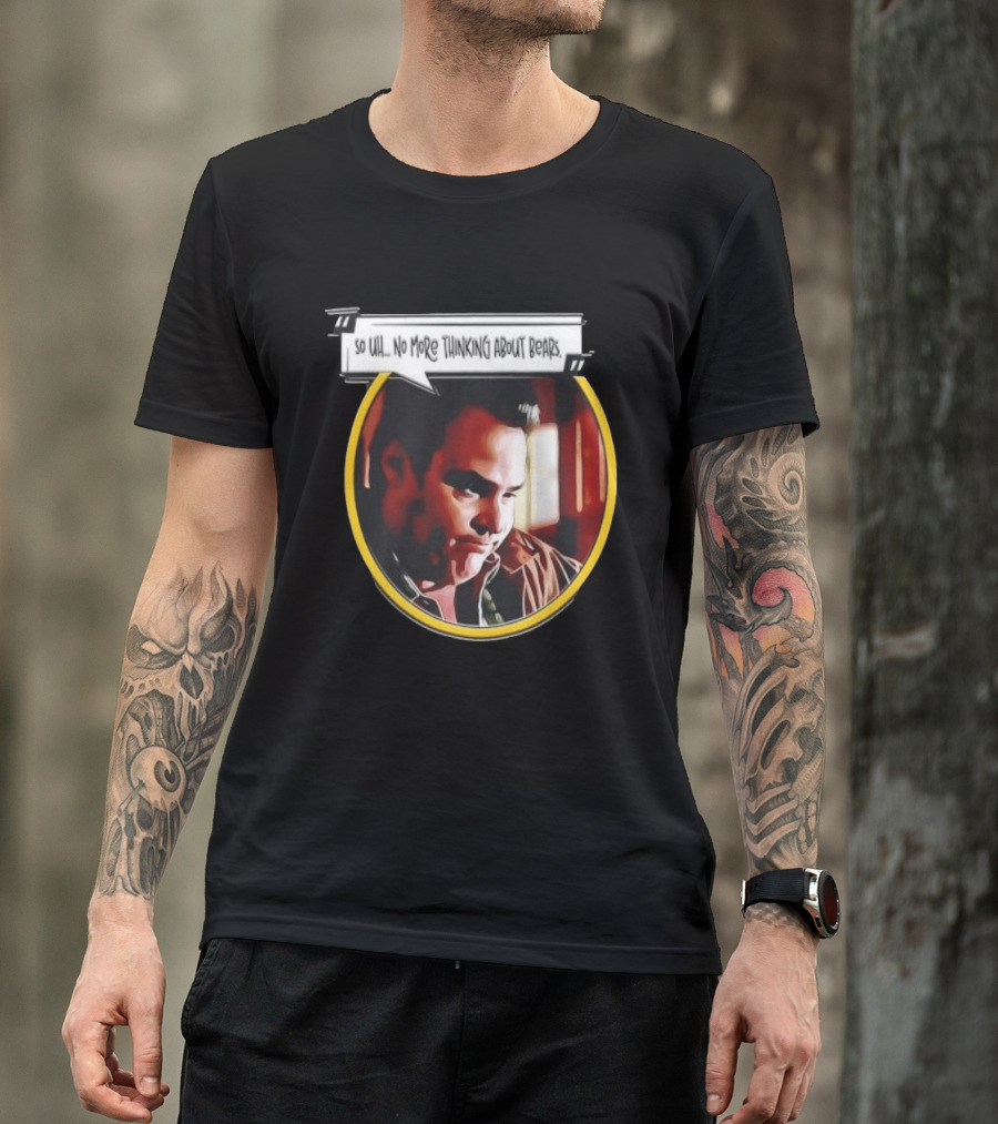 Tony Soprano The Sopranos No More Thinking About Bears HBO Television T-Shirt