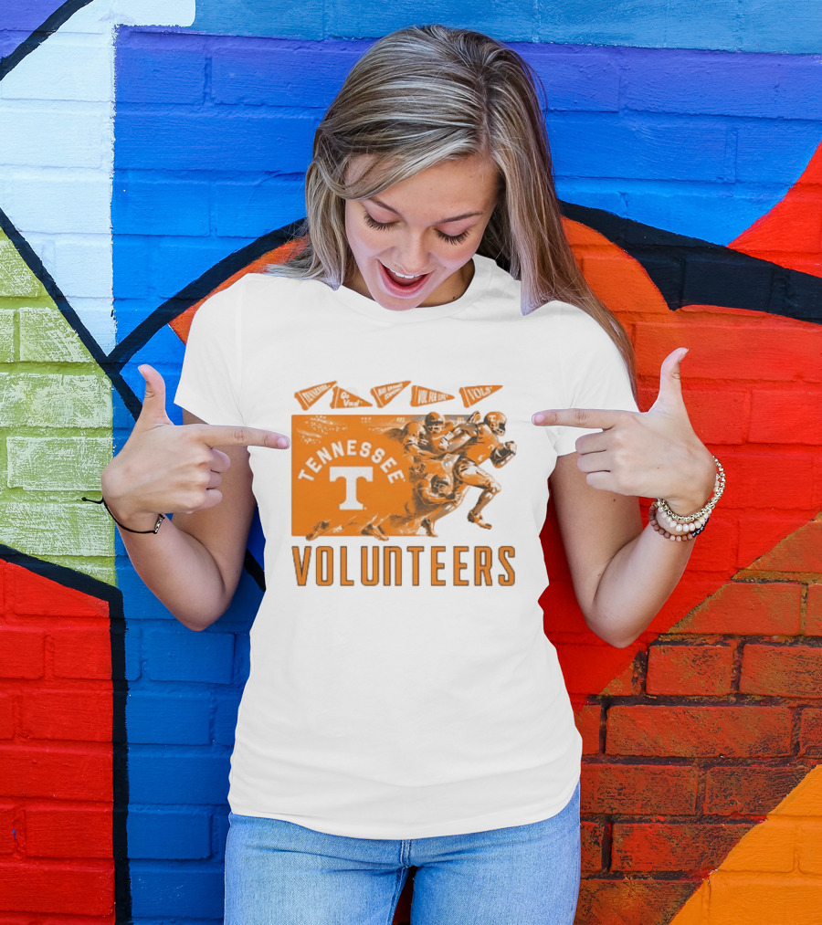 Tennessee Volunteers NCAA Football Go Vols Big Orange Country Vol For Life T-Shirt