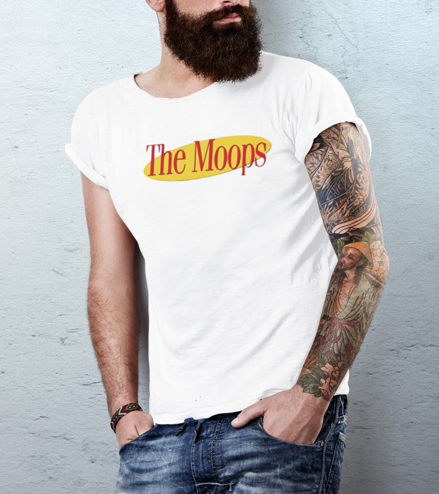 The Moops Seinfeld Bubble Font Comedy Show Reference T-Shirt