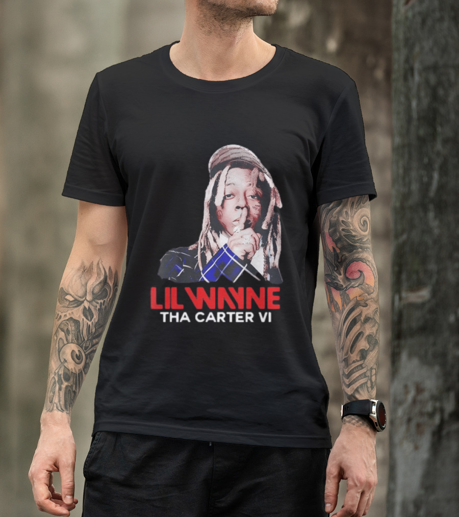 Lil Wayne Tha Carter VI 2026 Classic Album Cover T-Shirt