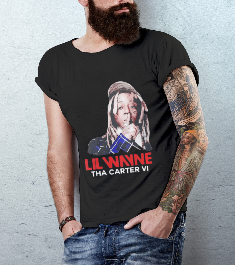 Lil Wayne Tha Carter VI 2026 Classic Album Cover T-Shirt