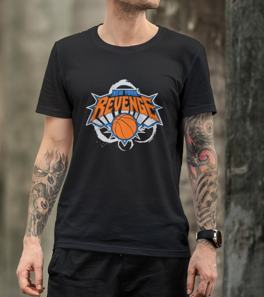 New York Knicks Patrick Ewing Revenge Basketball T-Shirt
