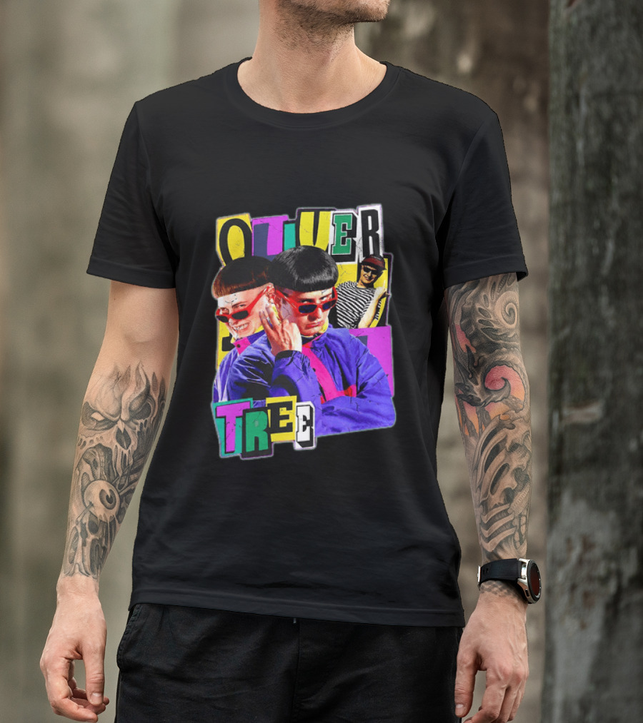 Oliver Tree 1993 2026 Memorial Collage With Retro Sunglasses T-Shirt