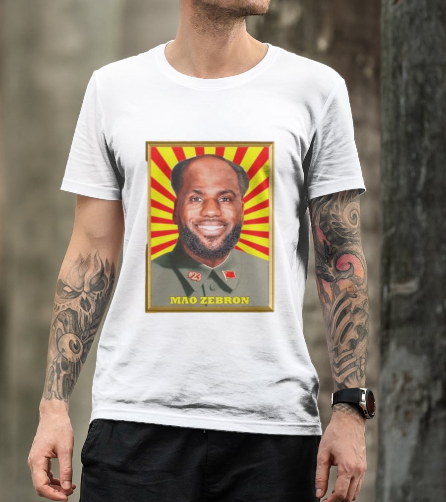 Mao Zebron #23 Lebron James Meme T-Shirt