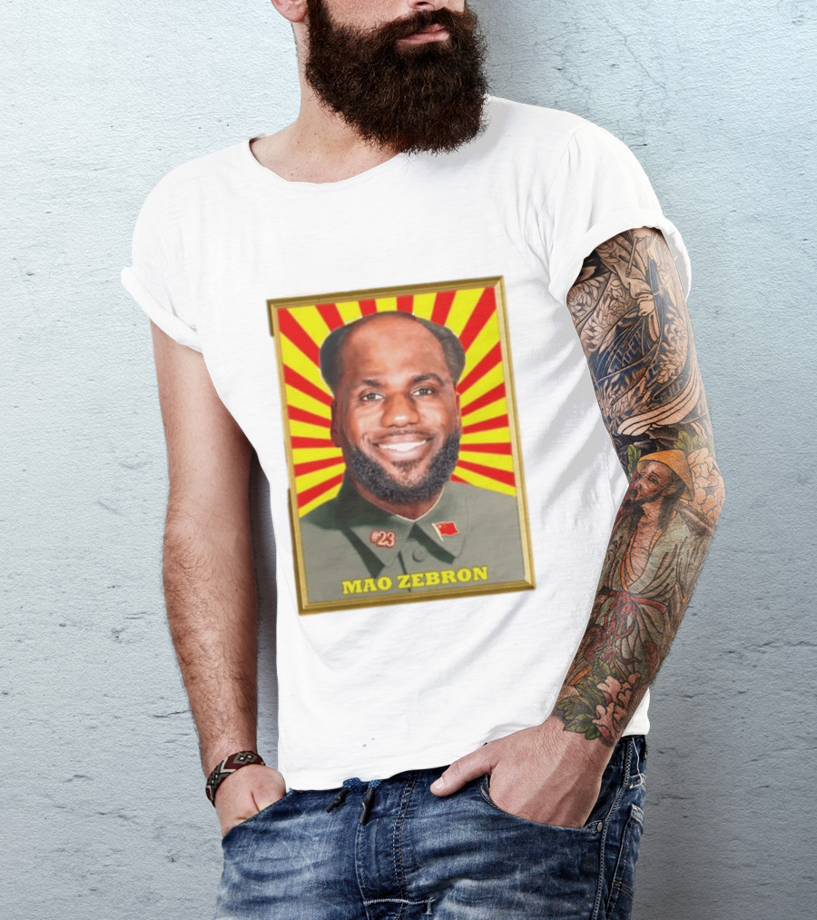 Mao Zebron #23 Lebron James Meme T-Shirt