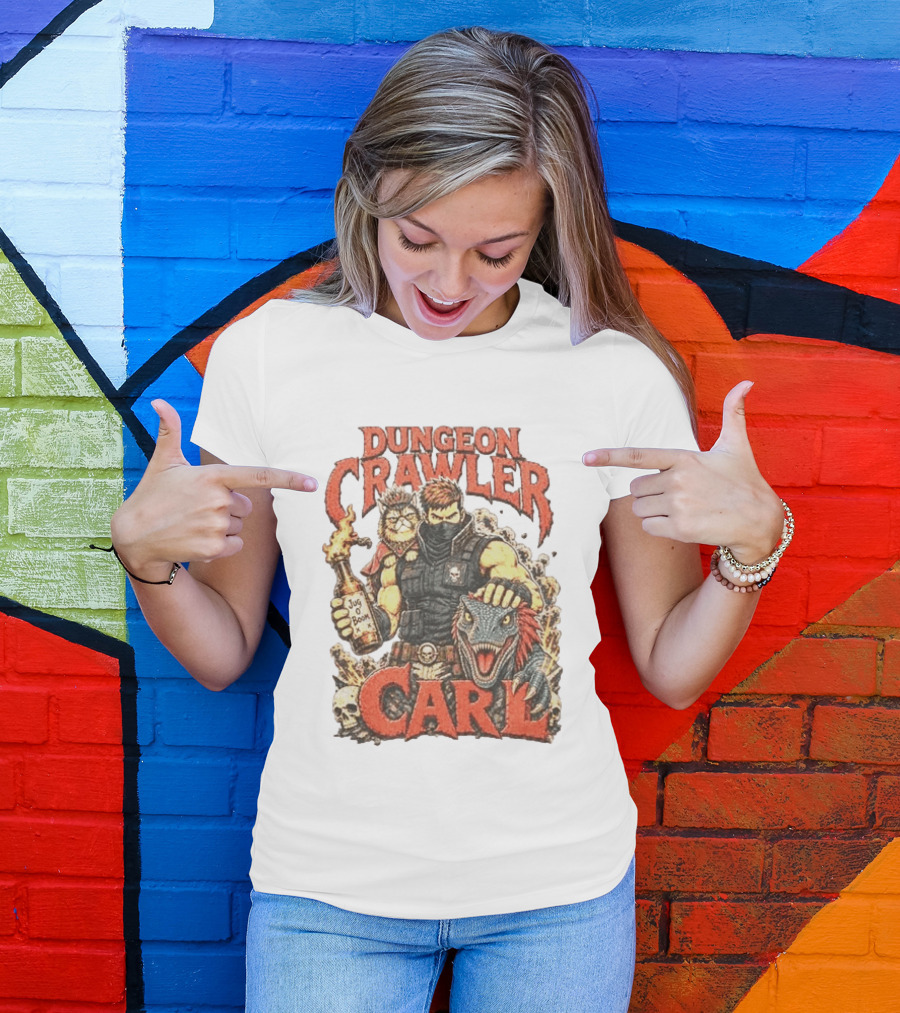 Dungeon Crawler Carl Princess Donut And Mongo You Will Not Break Me T-Shirt