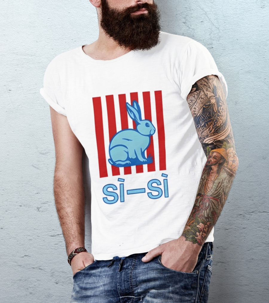 Rm Bottega Veneta Sisi Rabbit Stripes Si Si T-Shirt