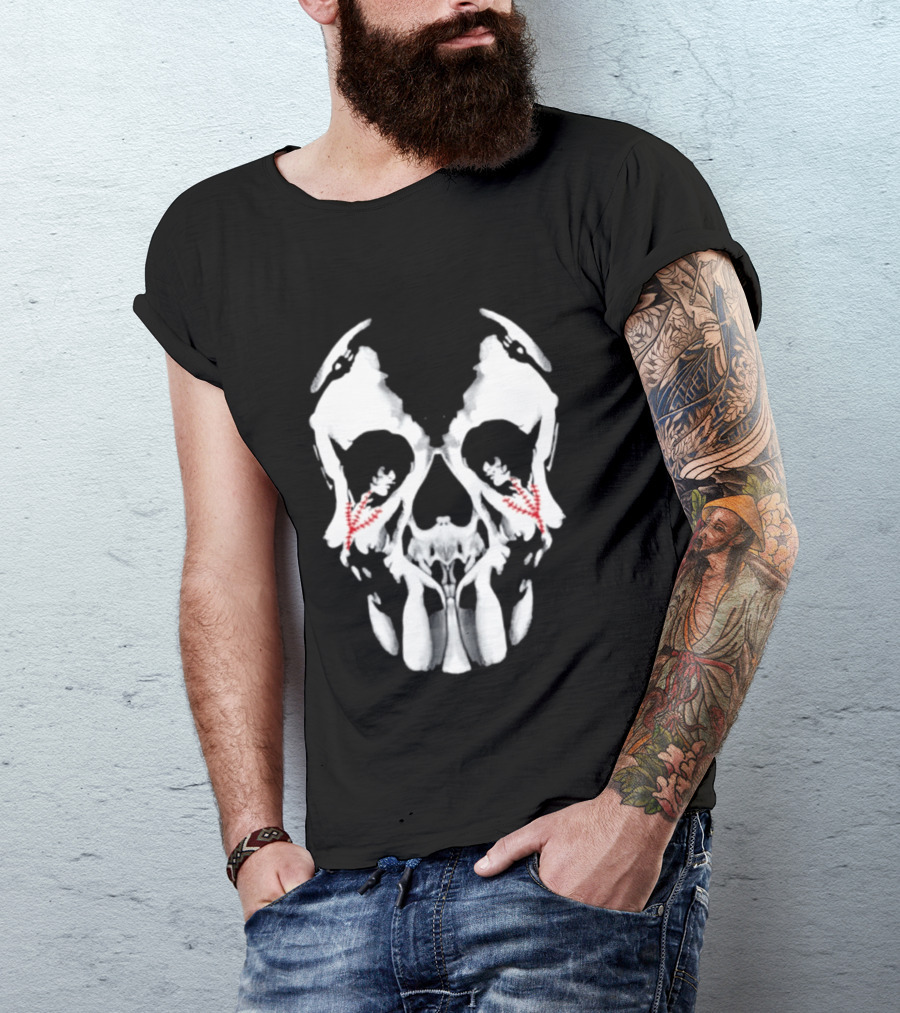 David Lynch Film Iconic Skull T-Shirt