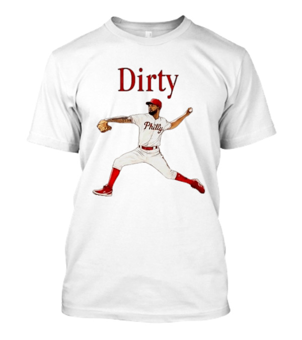Jose Alvarado Phillies Dirty MLB Pitcher T-Shirt