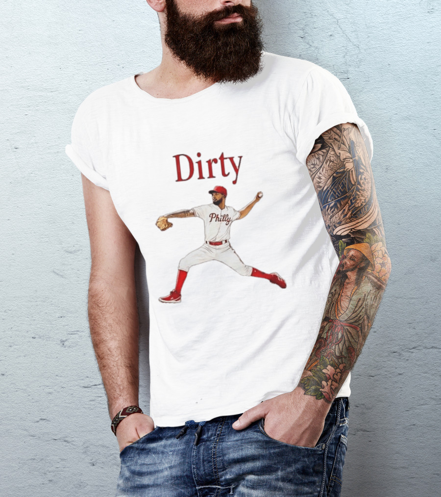 Jose Alvarado Phillies Dirty MLB Pitcher T-Shirt