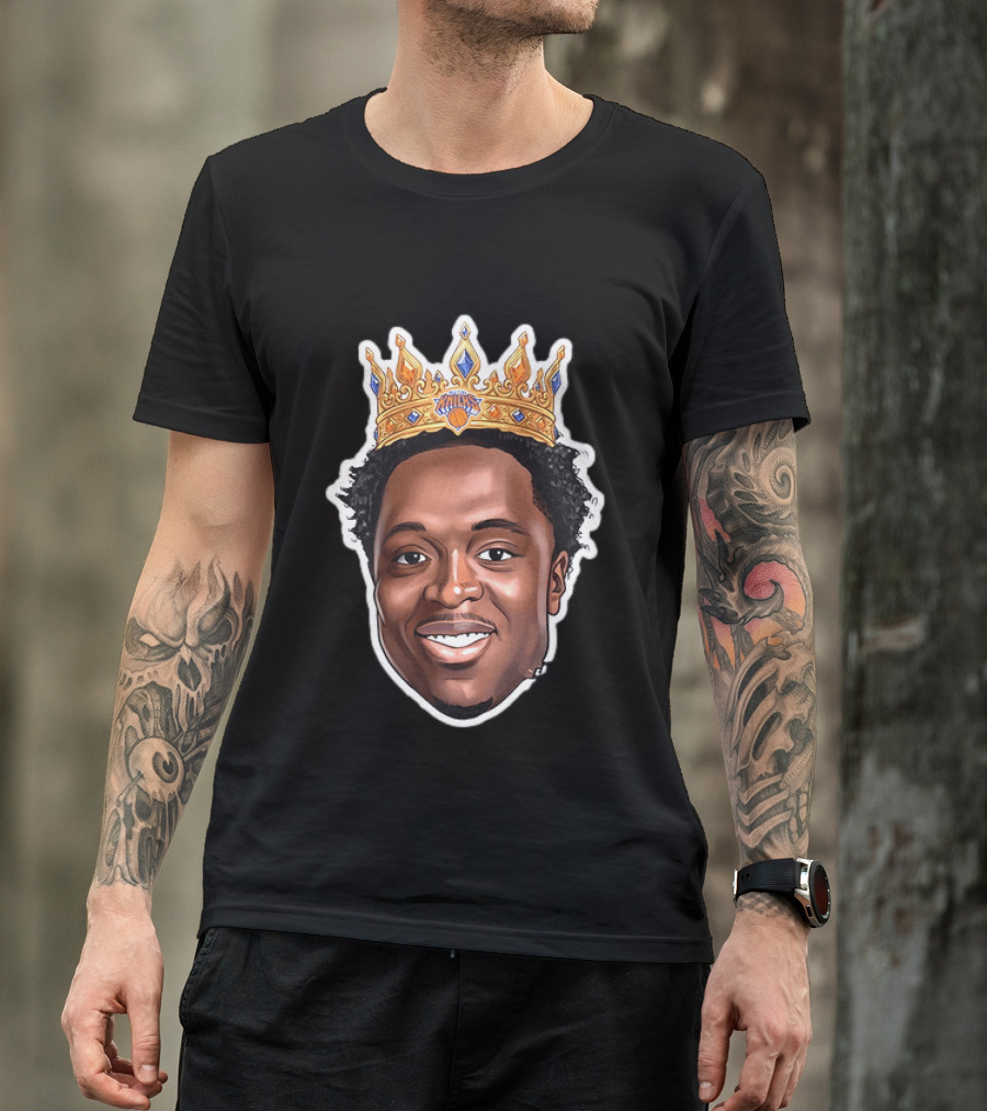 OG Anunoby New York Knicks NBA 2026 Crown T-Shirt