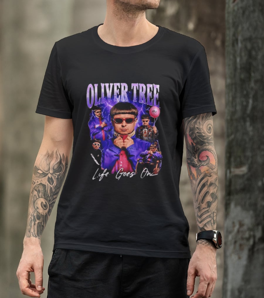 Oliver Tree Life Goes On 1993 2026 Thank You For The Music T-Shirt