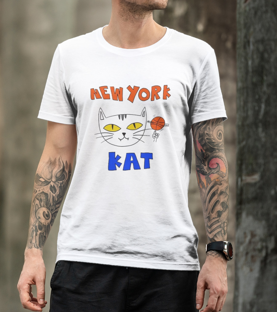 New York Kat Basketball T-Shirt