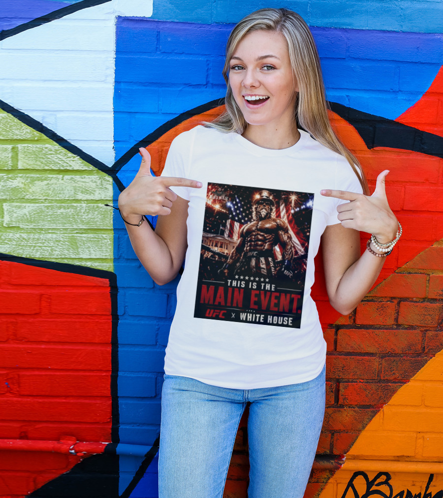 UFC X White House Uncle Sam Main Event Stars And Stripes T-Shirt