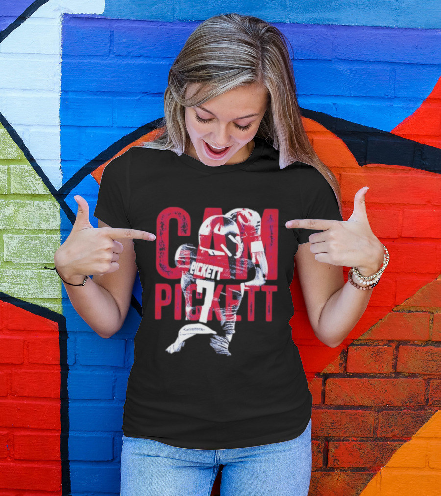 Kenny Pickett Pittsburgh Steelers Cam Pickett Number 7 T-Shirt
