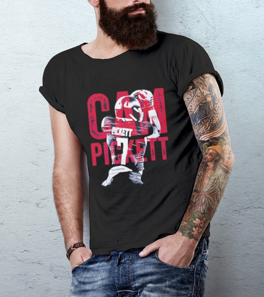 Kenny Pickett Pittsburgh Steelers Cam Pickett Number 7 T-Shirt