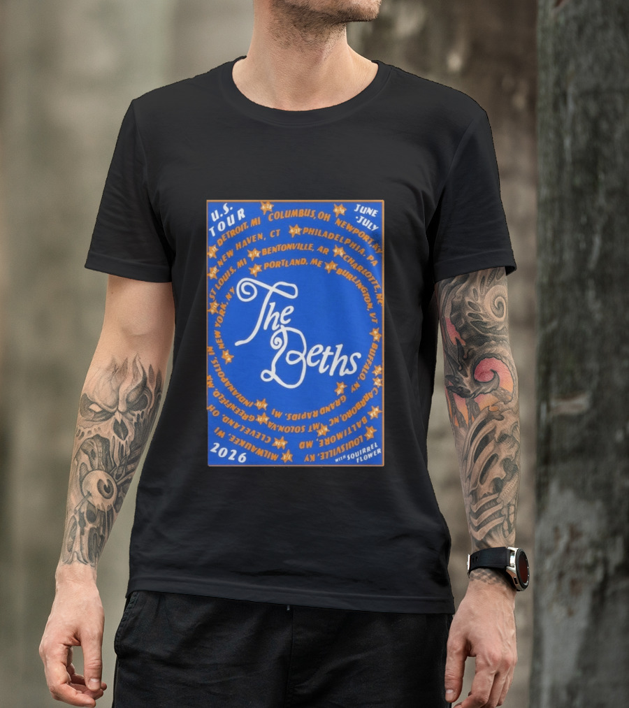 The Beths U.S. Tour 2026 New Haven St. Louis Philadelphia Providence T-Shirt
