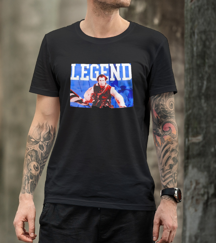 Legend Mel Gibson 2000 Film The Patriot T-Shirt
