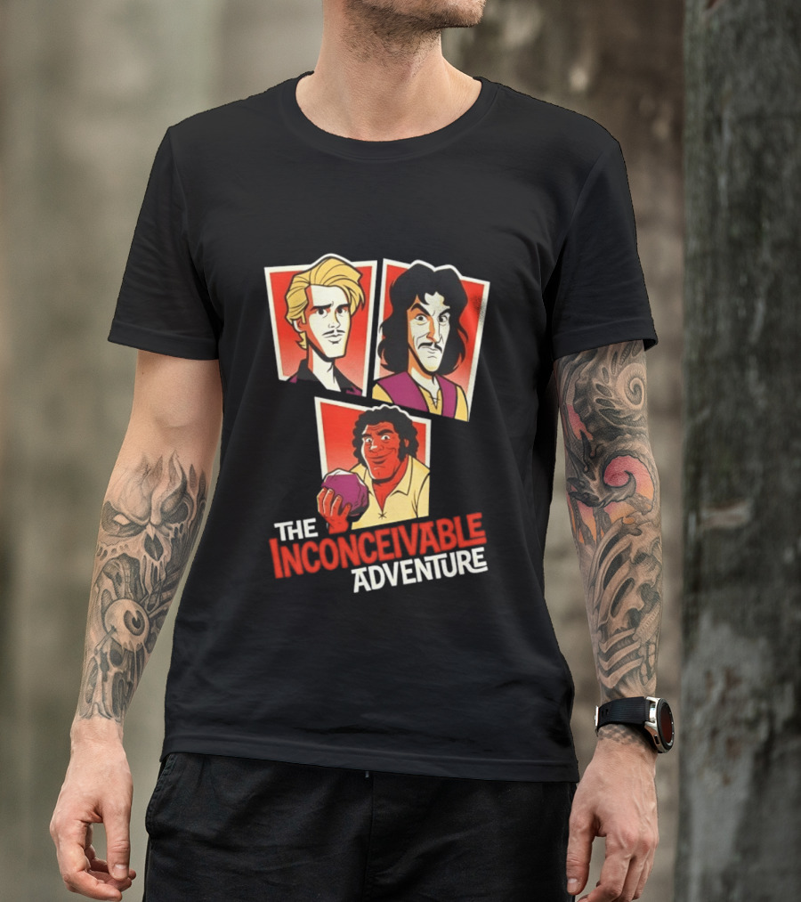The Inconceivable Adventure Westley Inigo Fezzik The Princess Bride T-Shirt