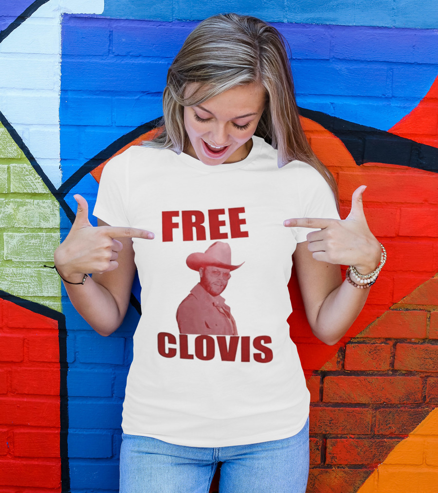 Charley Crockett Free Clovis Cowboy Style Texas Country Music T-Shirt
