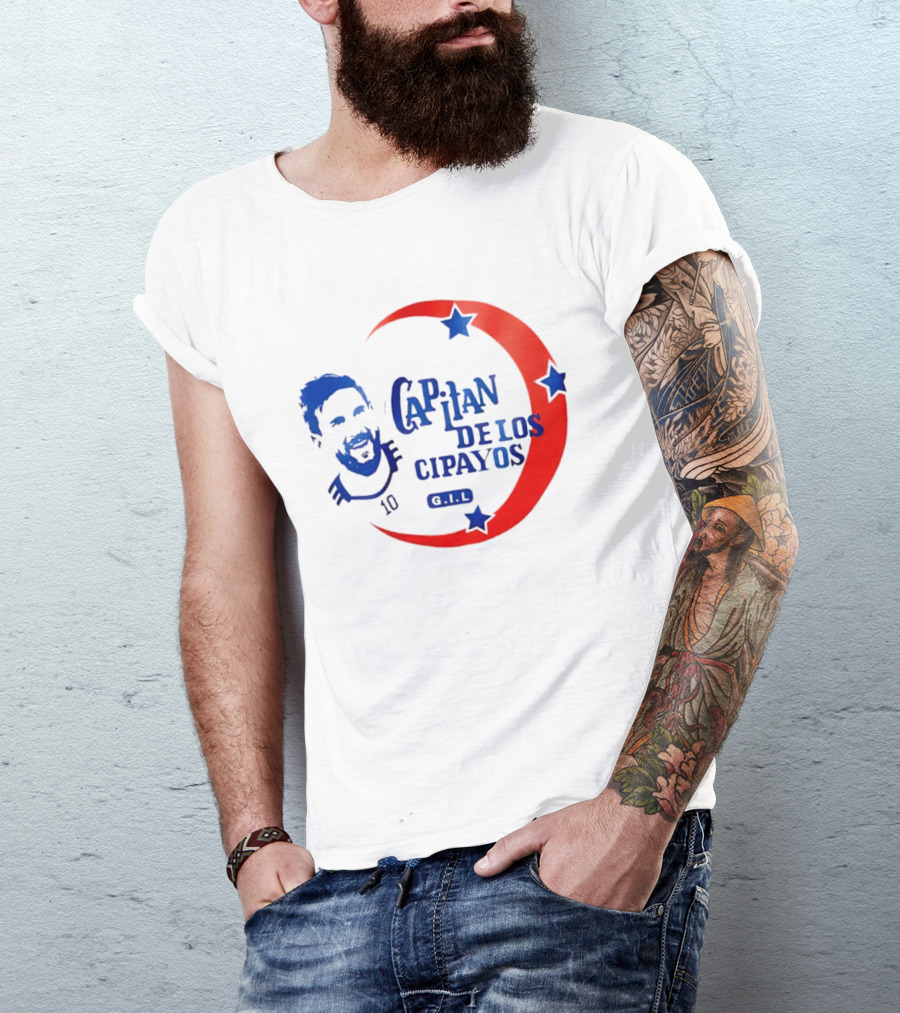 Capitan De Los Cipayos 10 Gelb T-Shirt
