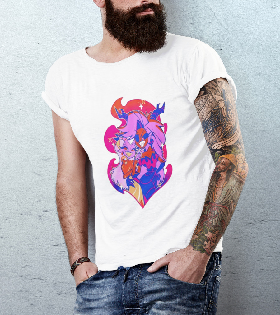 Mrs Mayberry And Martha Pride 2025 Vibrant Cartoon Duo With Pink And Purple Aesthetic T-Shirt