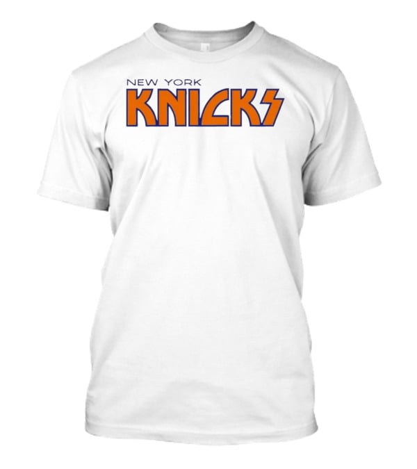 New York Knicks Team Logo Classic NBA Basketball Fan T-Shirt