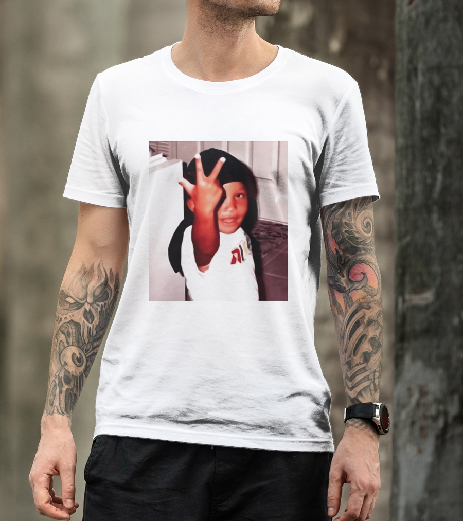 Kevin Durant Phoenix Suns Childhood Photo Finisher T-Shirt