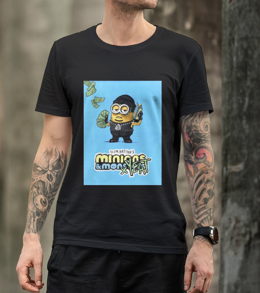 Illumination's Minions & Minions X Yeat Million Dollar Minion T-Shirt