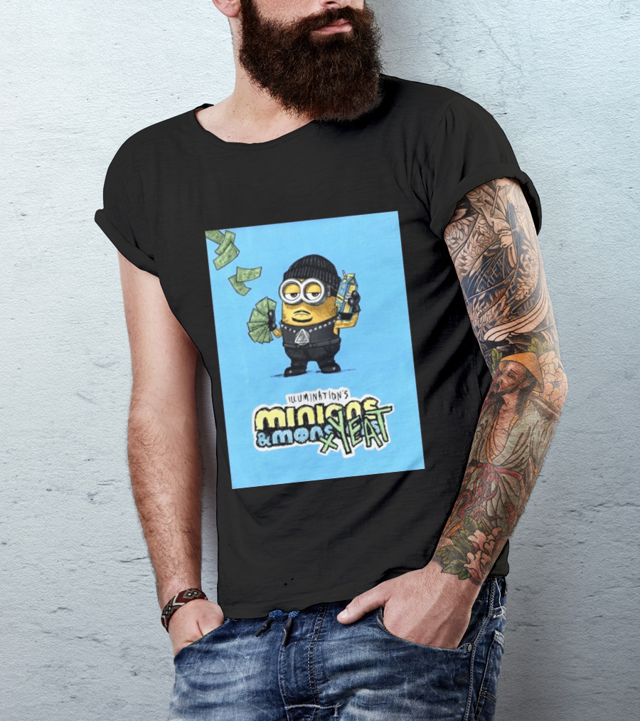 Illumination's Minions & Minions X Yeat Million Dollar Minion T-Shirt
