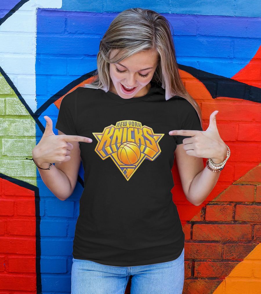 New York Knicks Basketball Golden Team T-Shirt